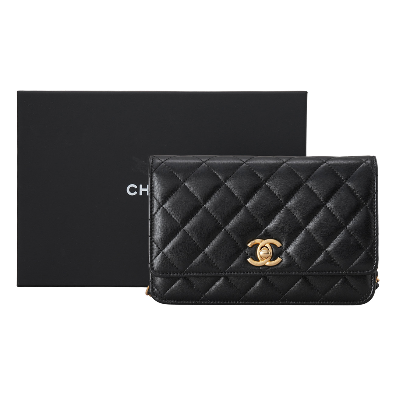 CHANEL(USED)샤넬 AP3964 진주볼 플랩 WOC