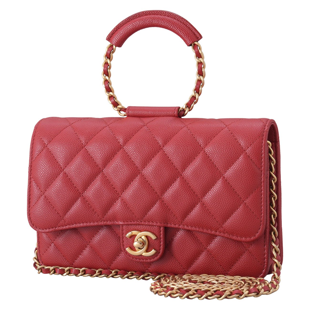 CHANEL(USED)샤넬 AP1177 시즌 탑핸들 WOC