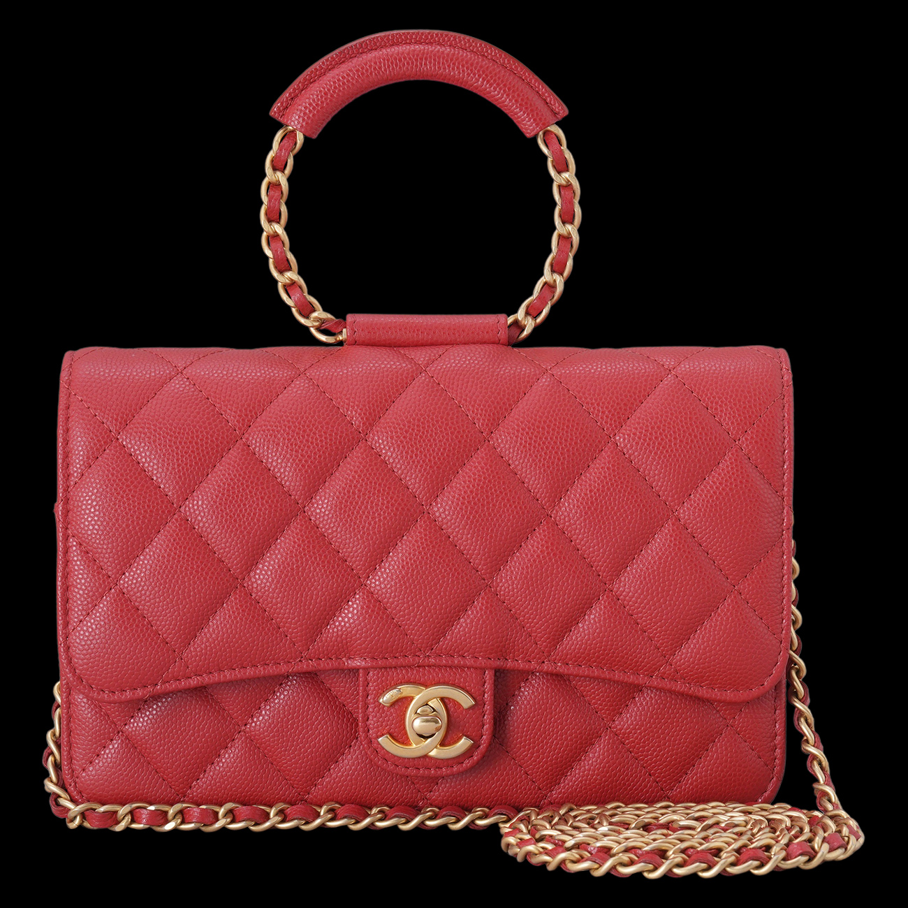 CHANEL(USED)샤넬 AP1177 시즌 탑핸들 WOC