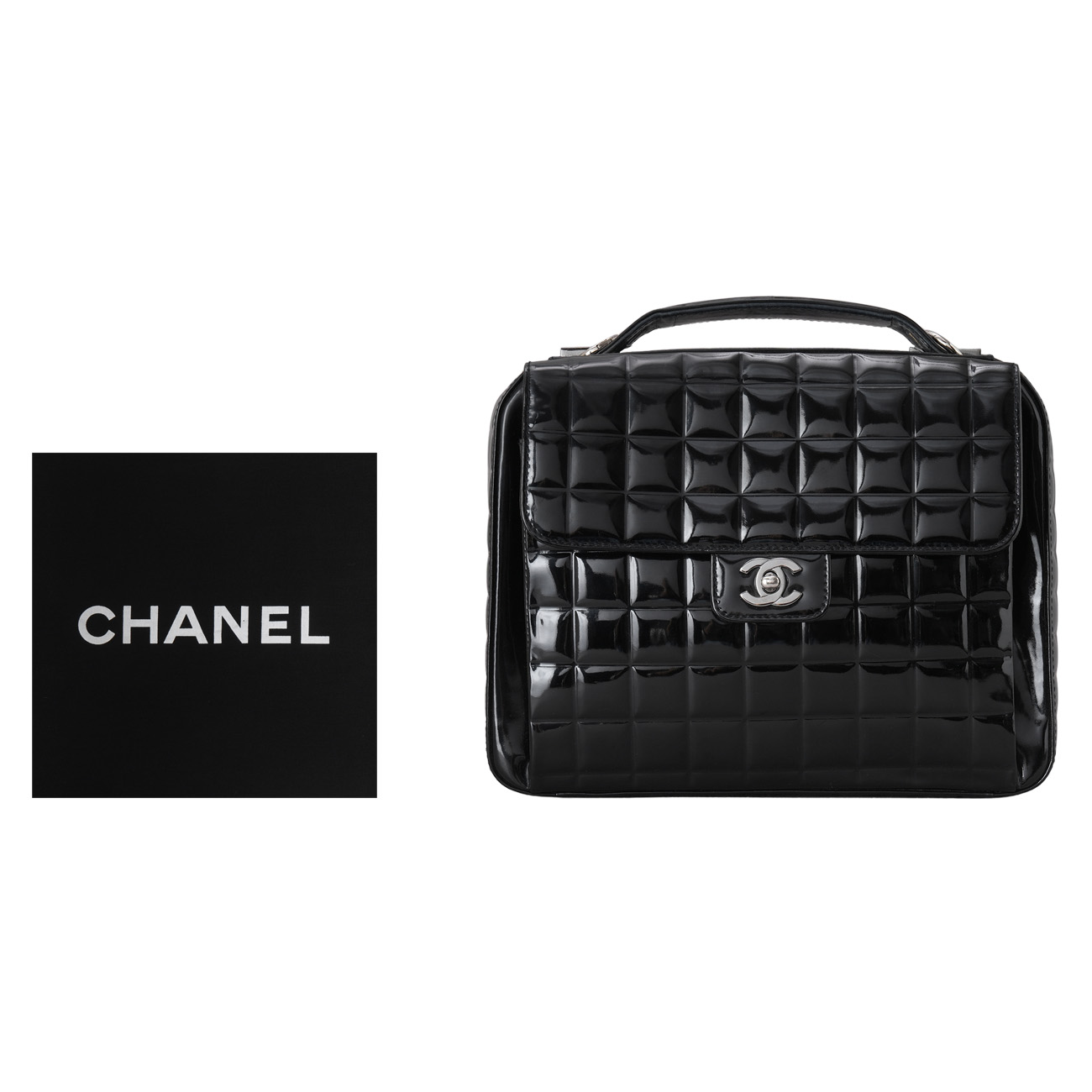 CHANEL(USED)샤넬 페이던트 탑핸들 숄더백