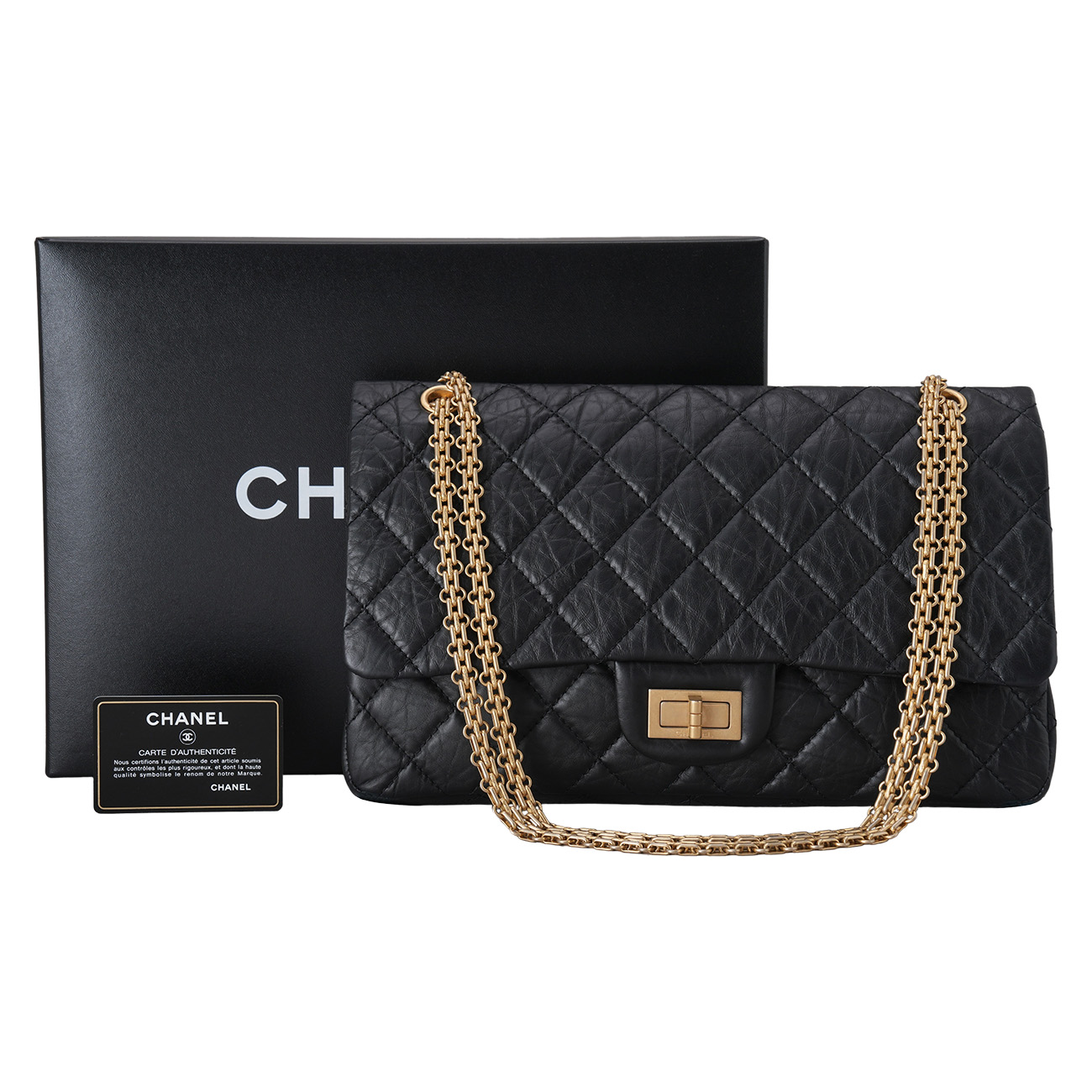 CHANEL(USED)샤넬 2.55 빈티지 32 플랩백