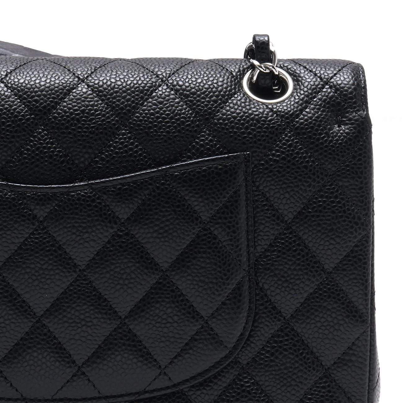 CHANEL(USED)샤넬 캐비어 클래식 미듐 플랩백