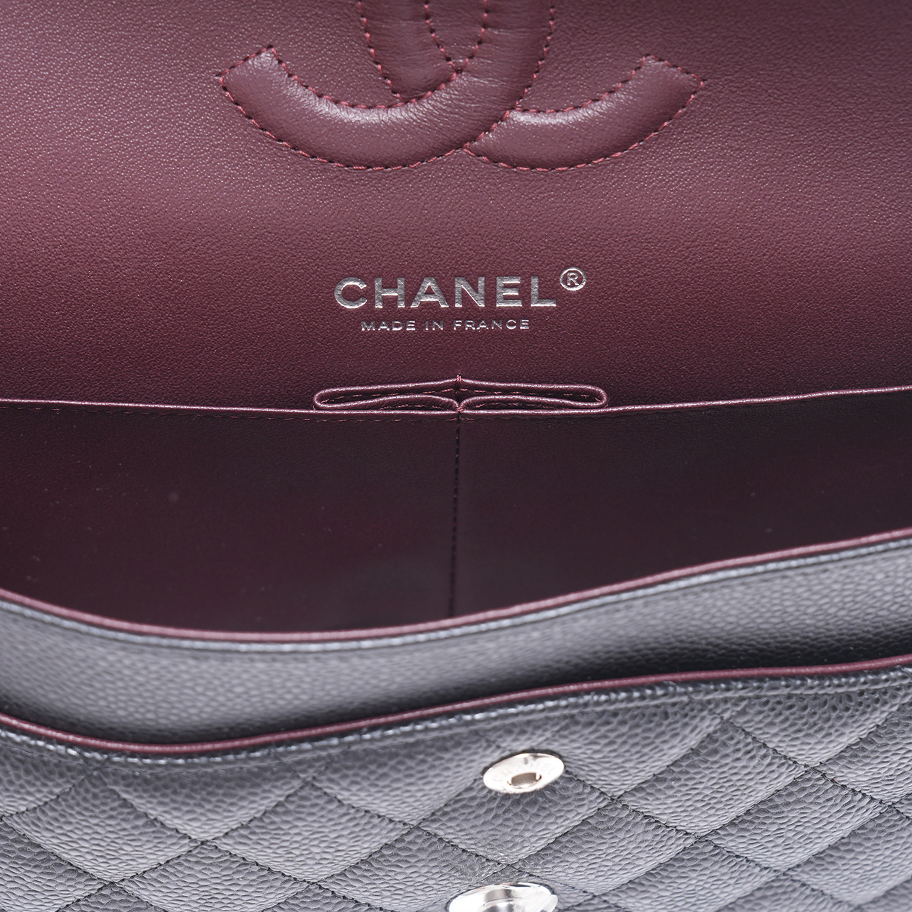 CHANEL(USED)샤넬 캐비어 클래식 미듐 플랩백