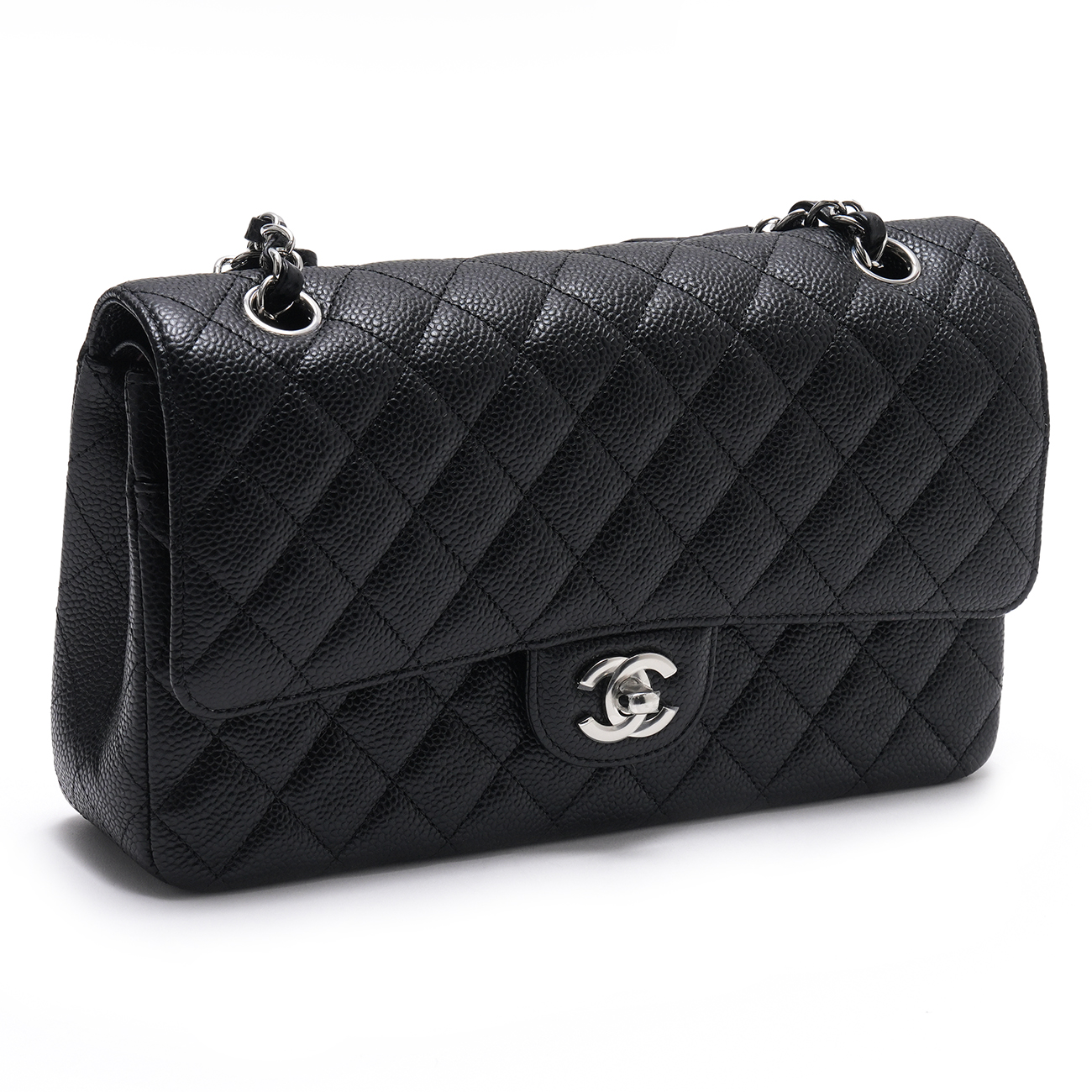 CHANEL(USED)샤넬 캐비어 클래식 미듐 플랩백