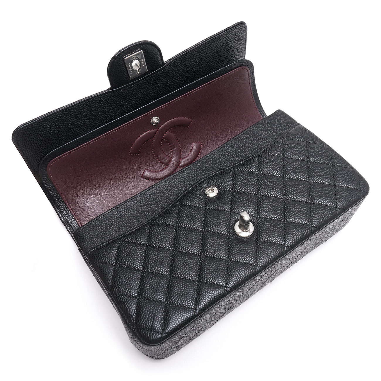 CHANEL(USED)샤넬 캐비어 클래식 미듐 플랩백
