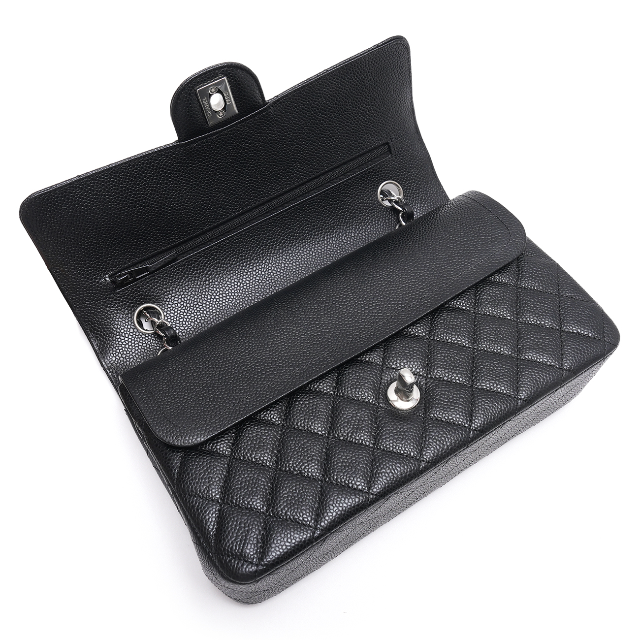 CHANEL(USED)샤넬 캐비어 클래식 미듐 플랩백