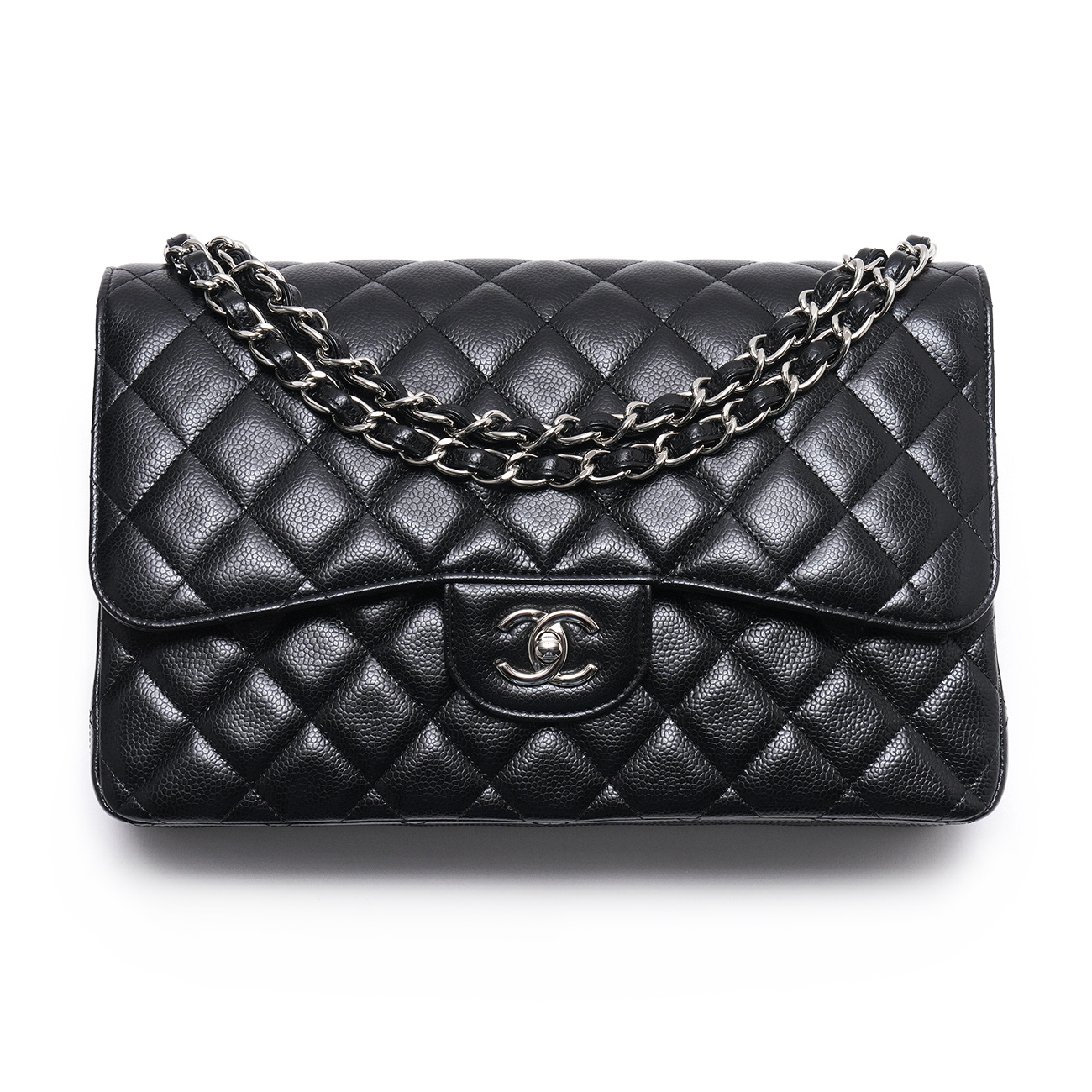 CHANEL(USED)샤넬 캐비어 클래식 라지 플랩백