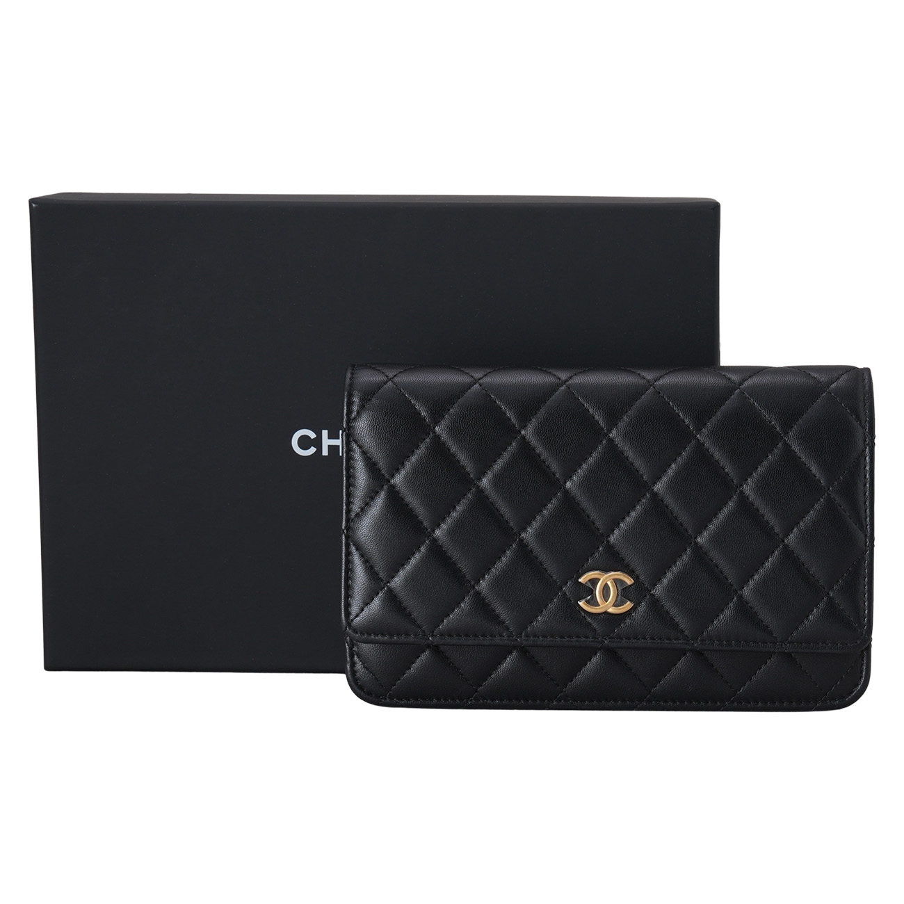 CHANEL(USED)샤넬 시즌 클래식 CC로고 WOC