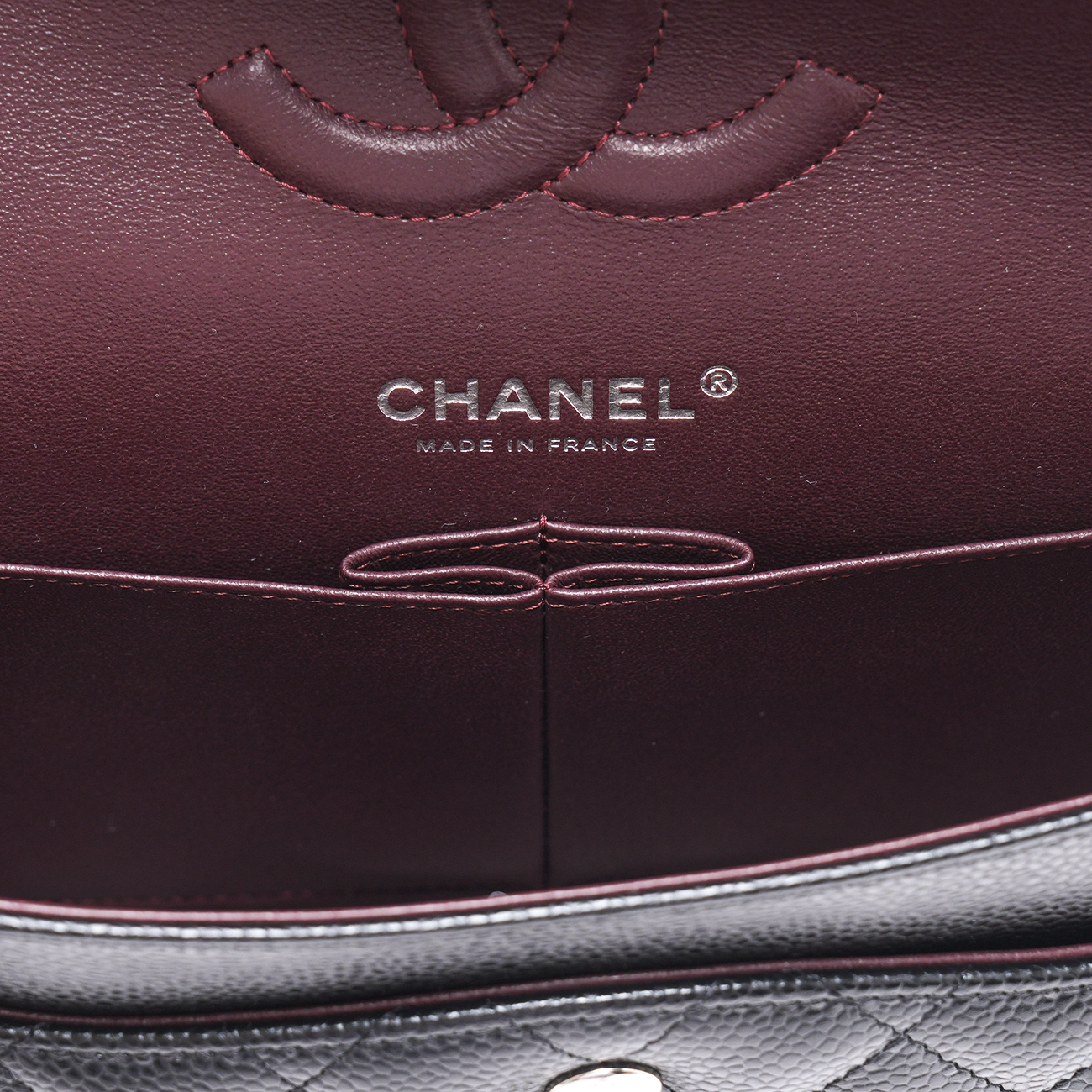 CHANEL(USED)샤넬 캐비어 클래식 미듐 플랩백