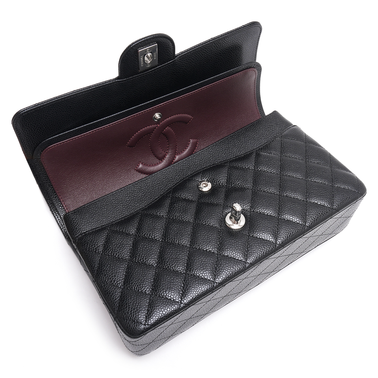 CHANEL(USED)샤넬 캐비어 클래식 미듐 플랩백