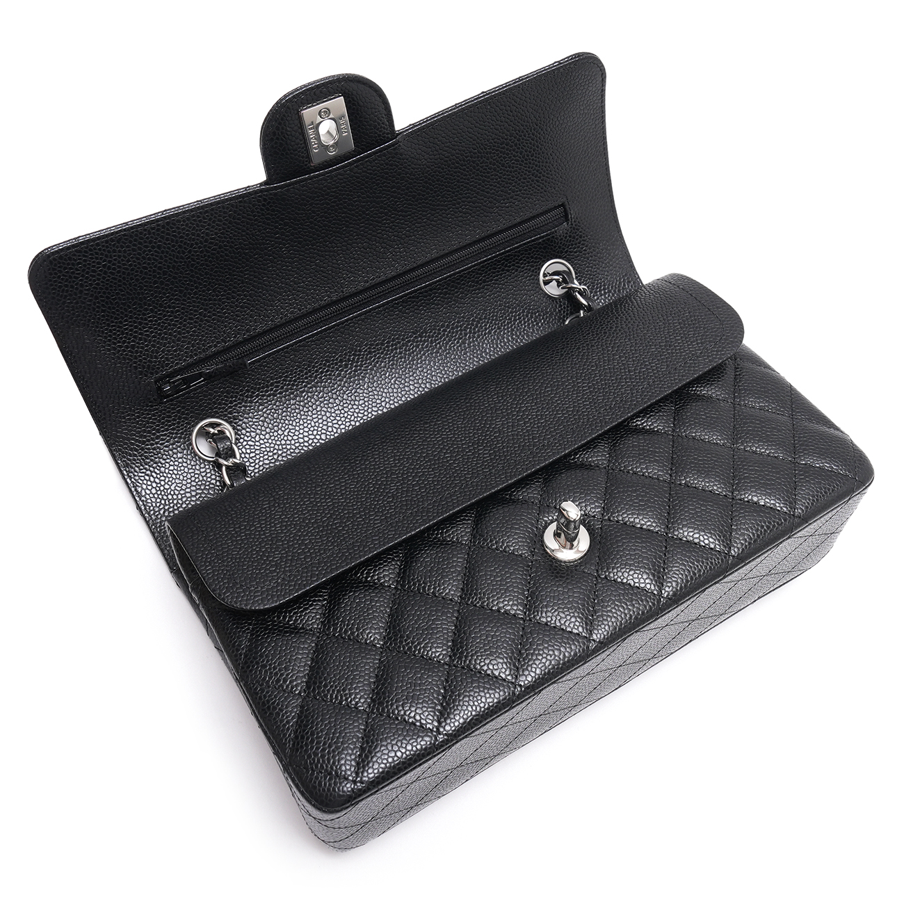 CHANEL(USED)샤넬 캐비어 클래식 미듐 플랩백