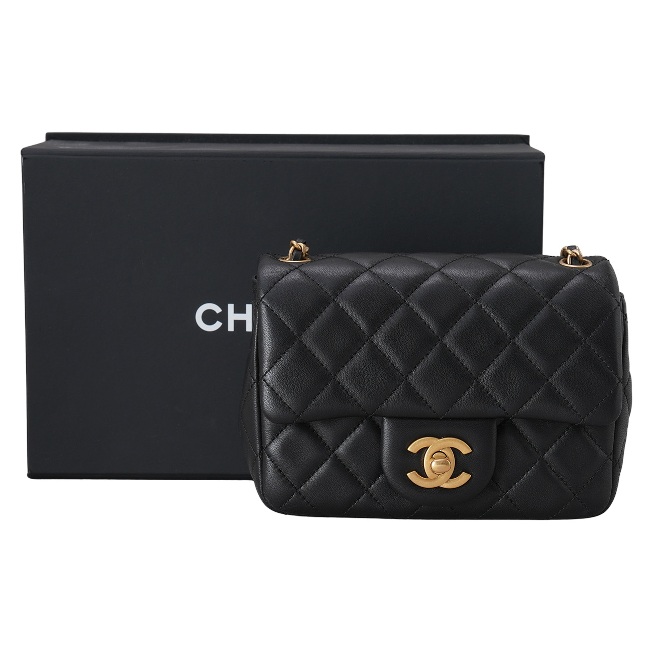 CHANEL(USED)샤넬 AS1786 클래식 쁘띠삭 골든볼 크로스백