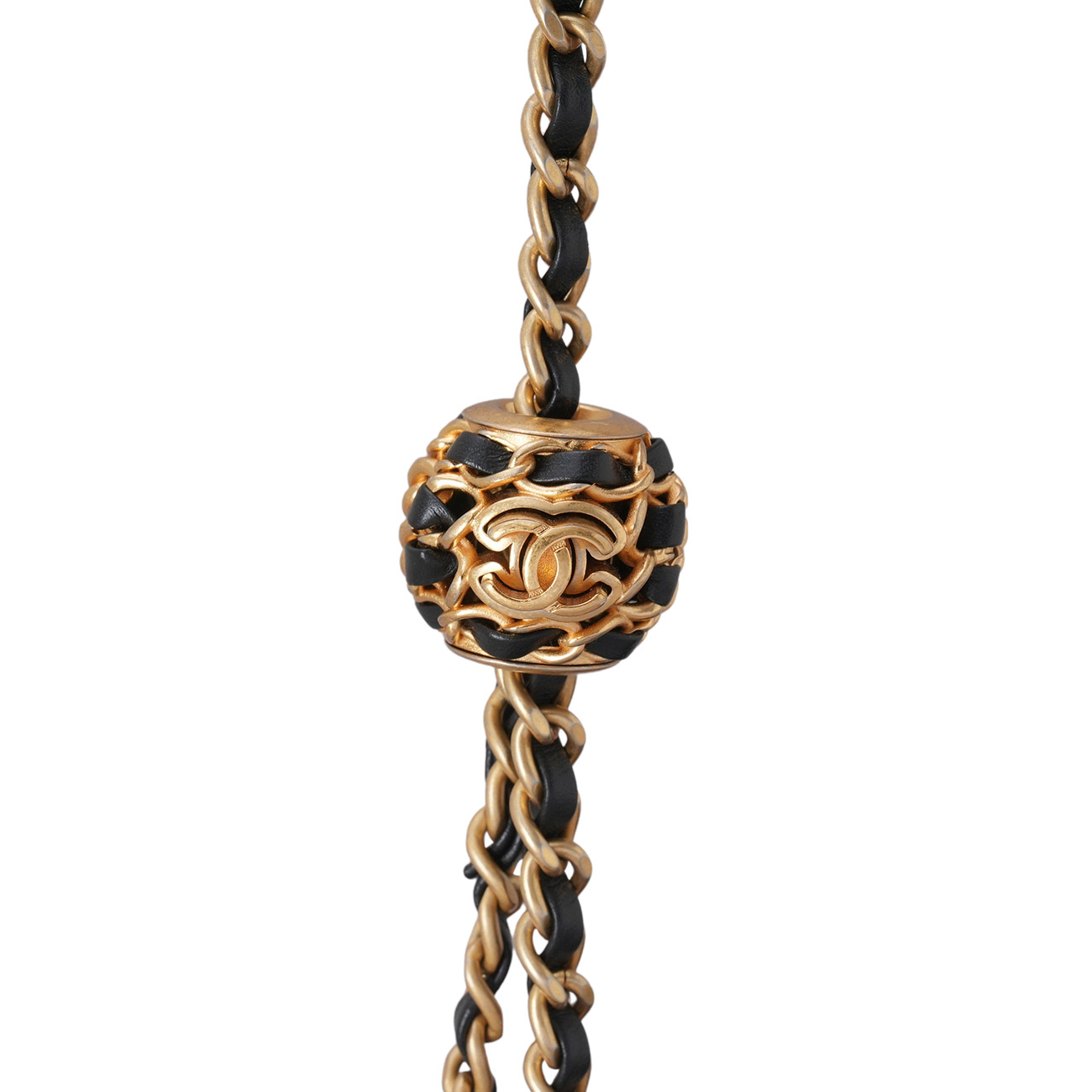 CHANEL(USED)샤넬 램스킨 클래식 뉴미니 골든볼 크로스백