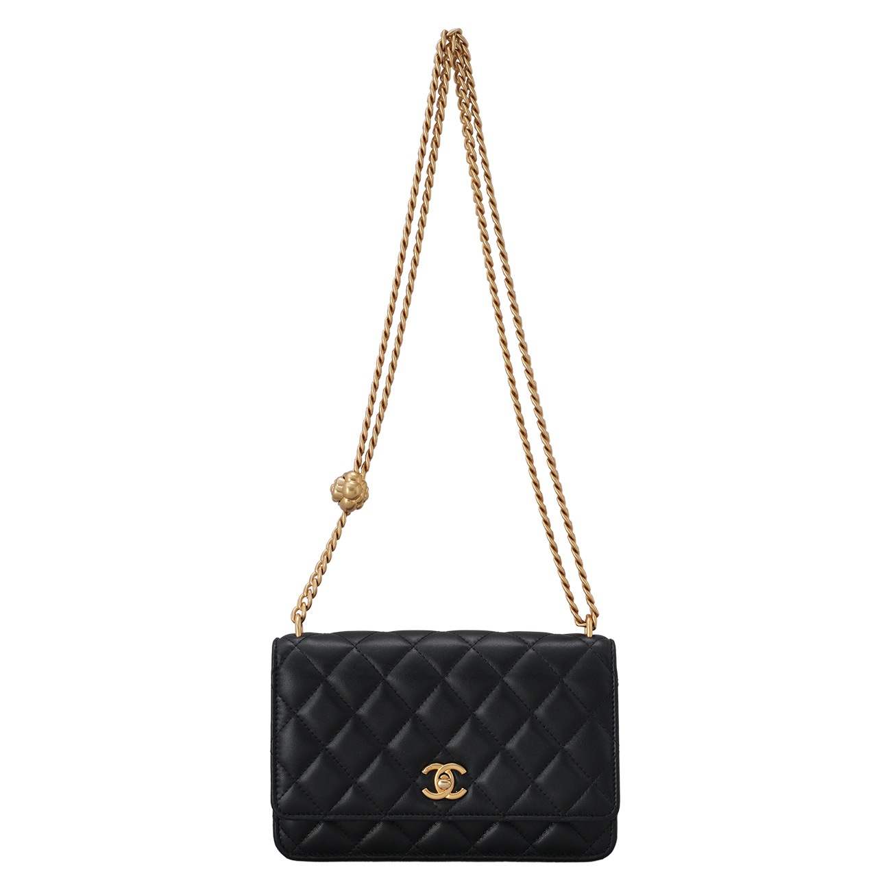 CHANEL(USED)샤넬 AP3297 시즌 까멜리아 골든볼 WOC