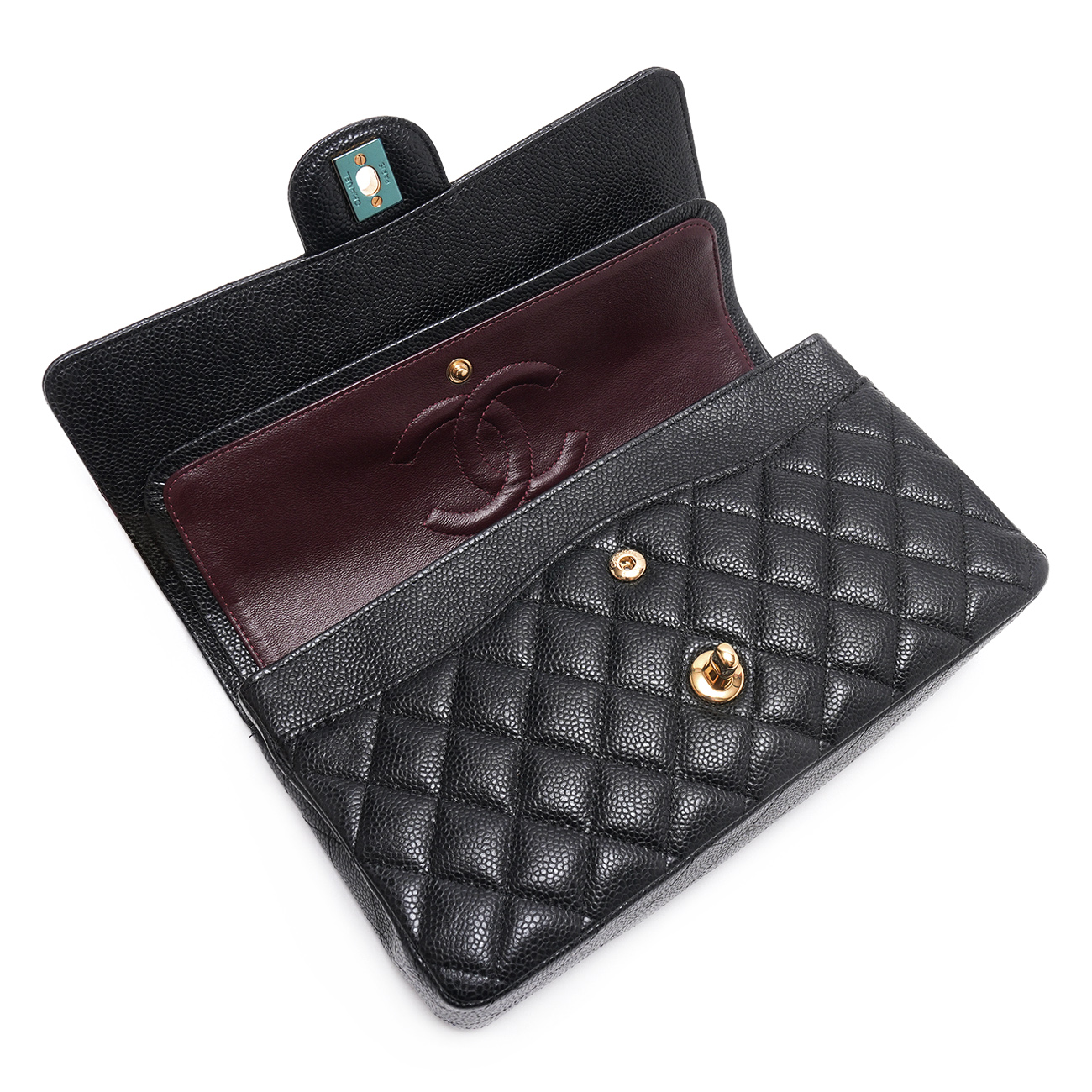 CHANEL(USED)샤넬 캐비어 클래식 미듐 플랩백