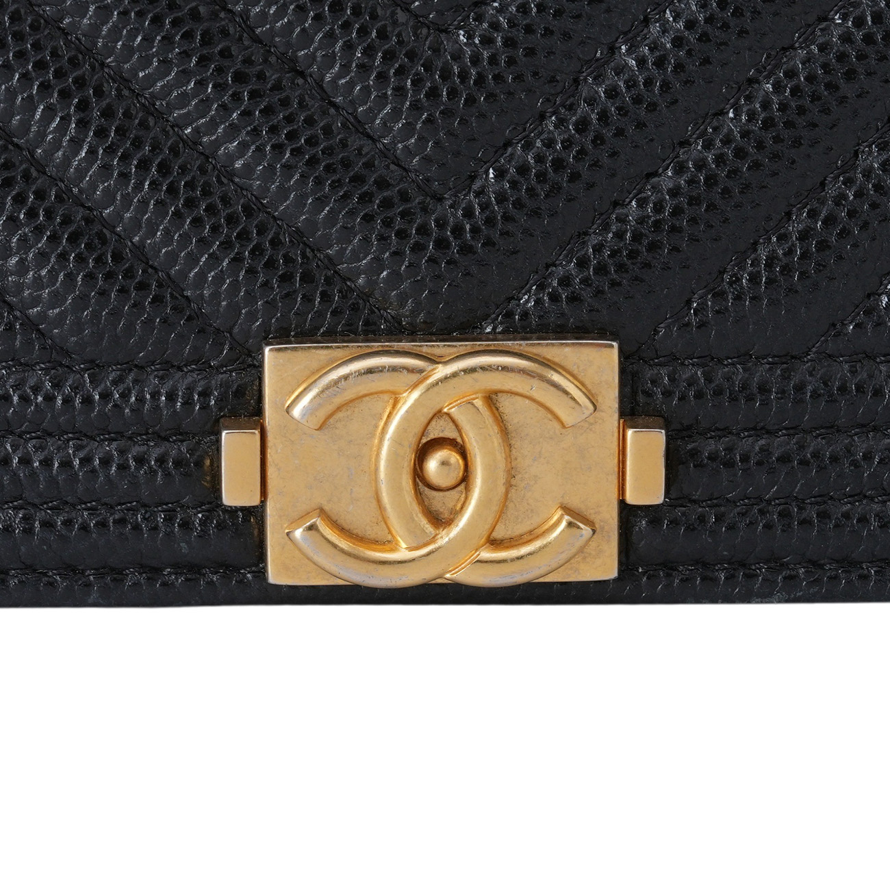 CHANEL(USED)샤넬 캐비어 보이샤넬 WOC