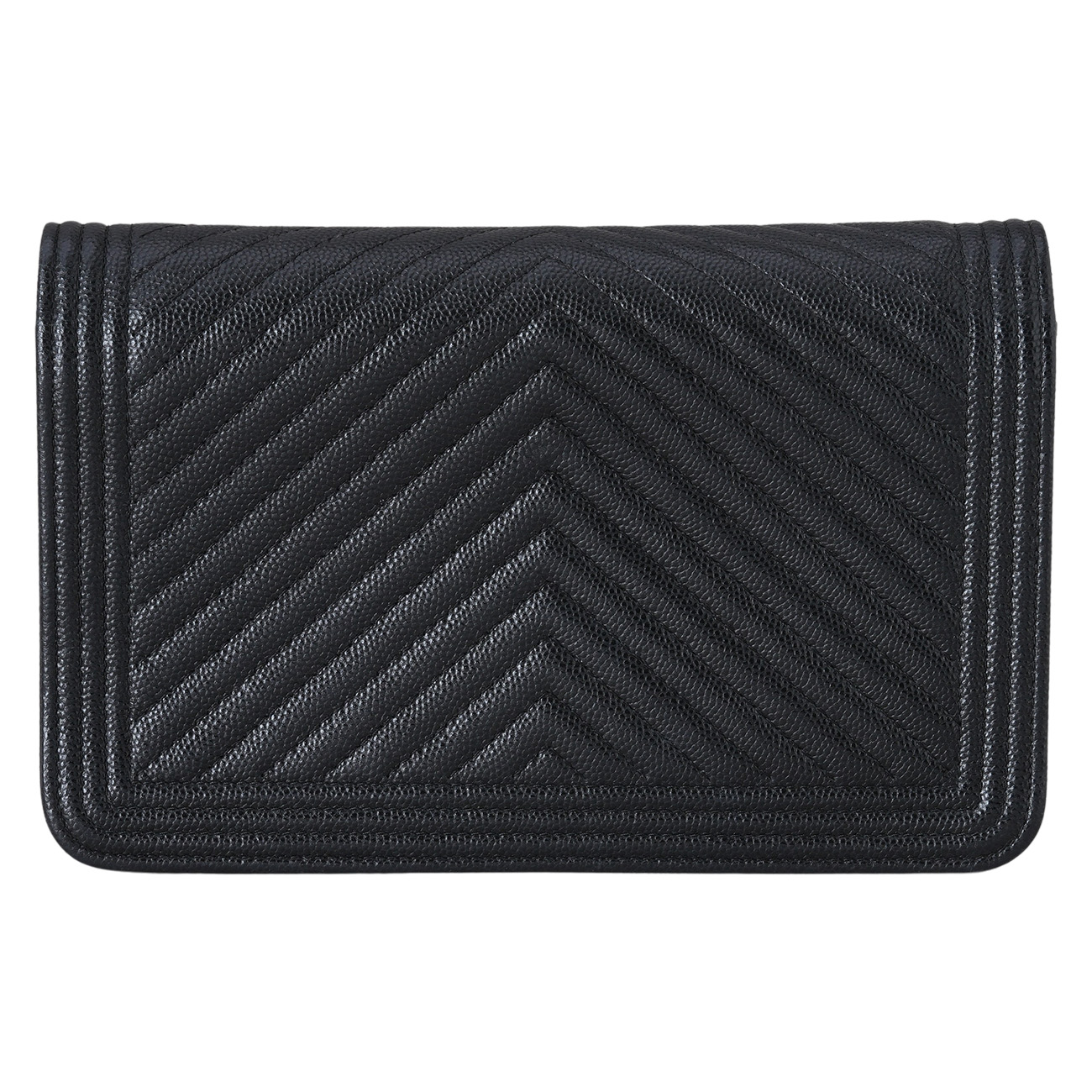 CHANEL(USED)샤넬 캐비어 보이샤넬 WOC