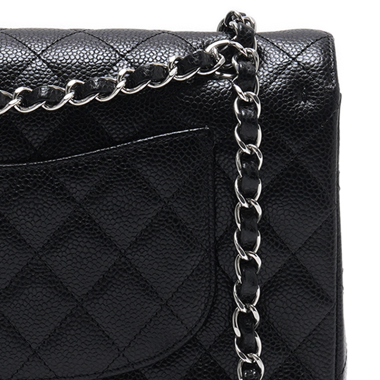 CHANEL(USED)샤넬 캐비어 클래식 미듐 플랩백