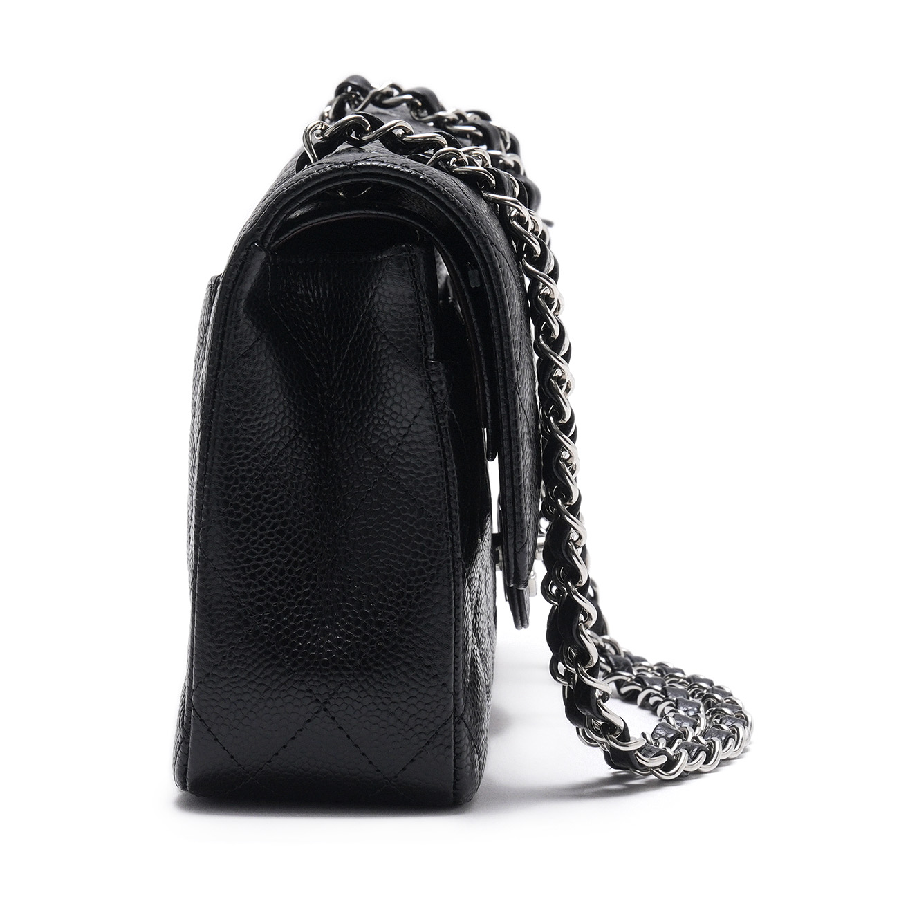 CHANEL(USED)샤넬 캐비어 클래식 미듐 플랩백