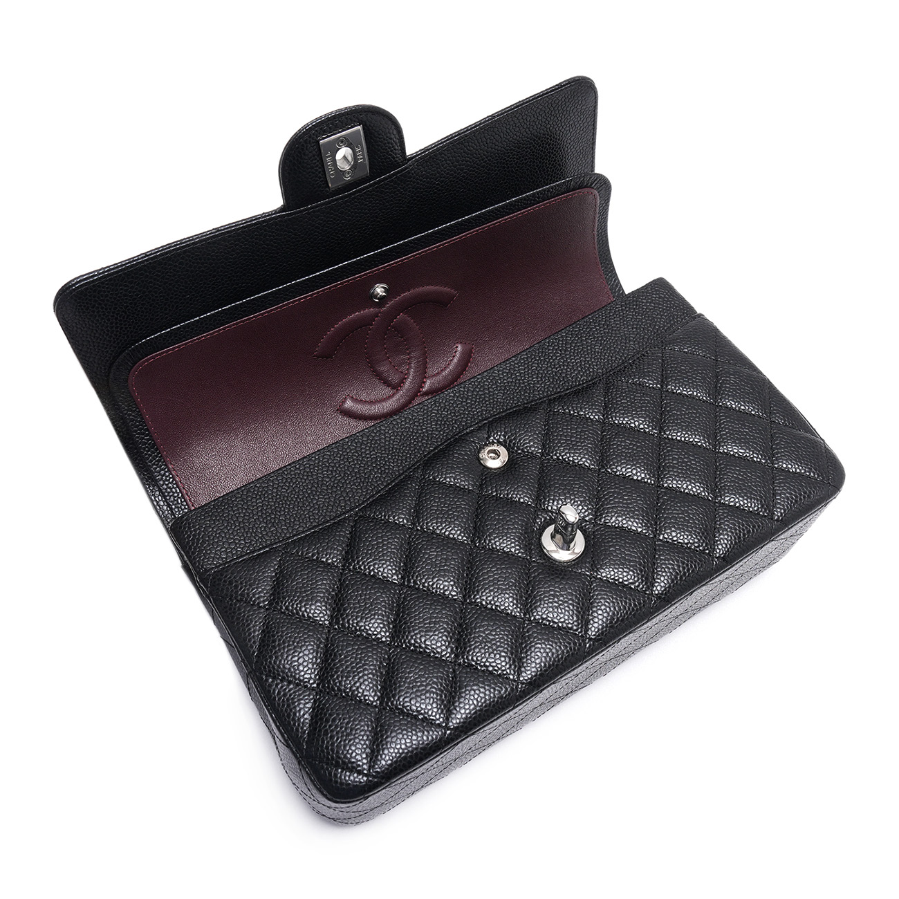 CHANEL(USED)샤넬 캐비어 클래식 미듐 플랩백