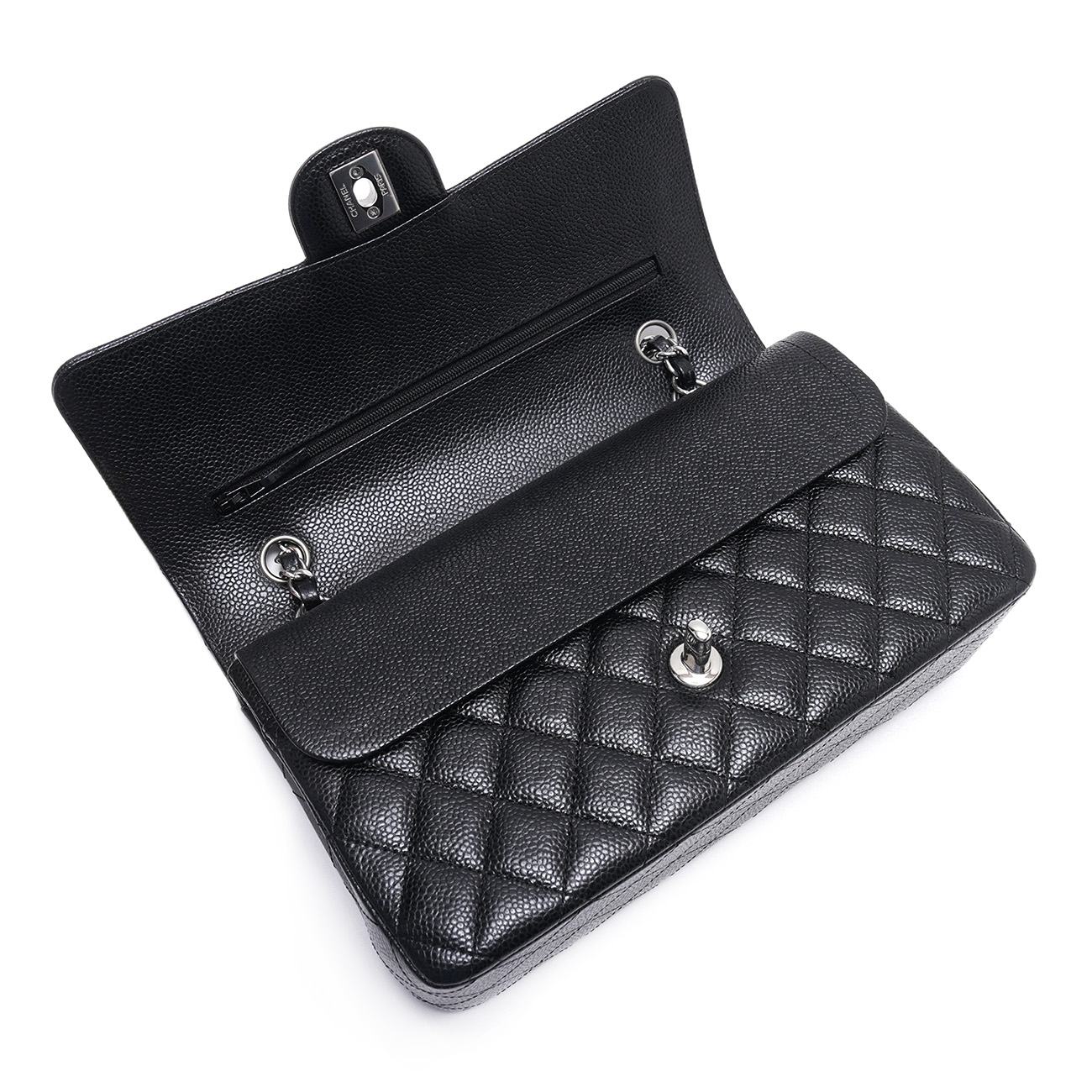 CHANEL(USED)샤넬 캐비어 클래식 미듐 플랩백