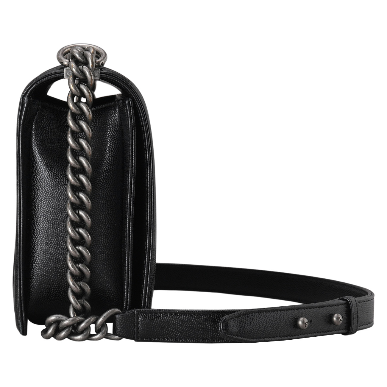 CHANEL(USED)샤넬 캐비어 보이샤넬 라지 플랩백
