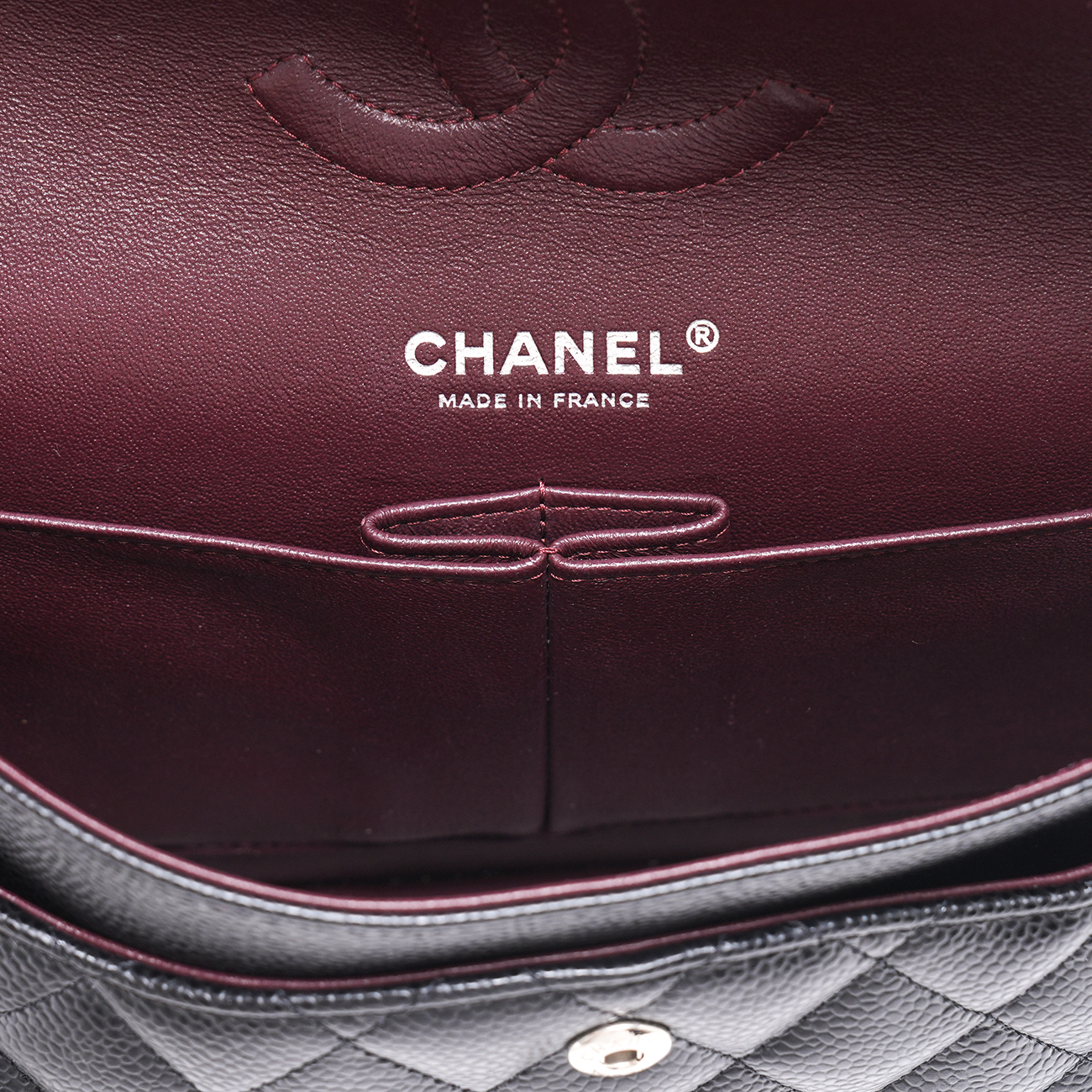 CHANEL(USED)샤넬 캐비어 클래식 미듐 플랩백