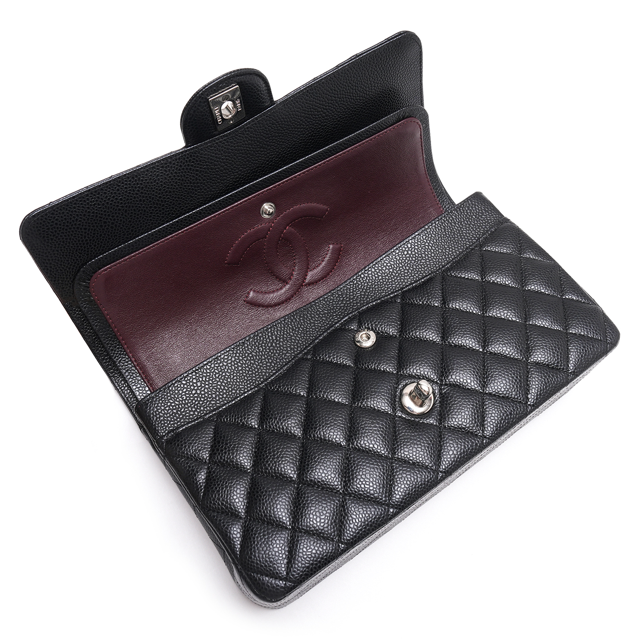 CHANEL(USED)샤넬 캐비어 클래식 미듐 플랩백