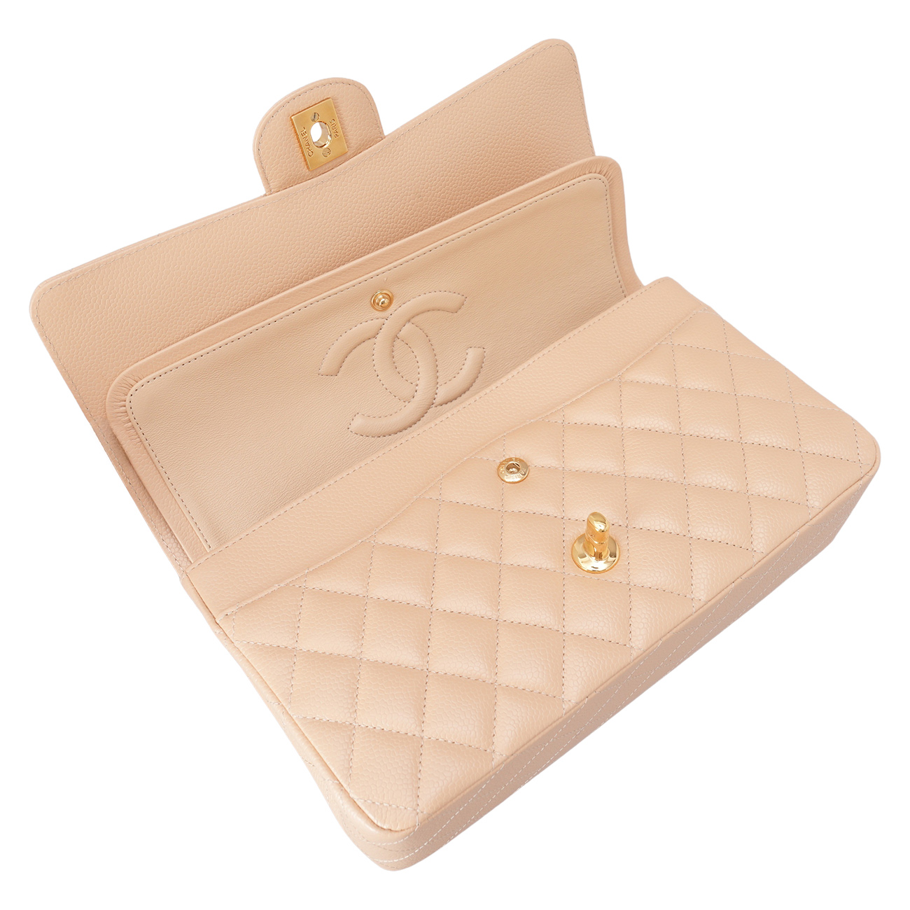 CHANEL(USED)샤넬 캐비어 클래식 미듐 플랩백