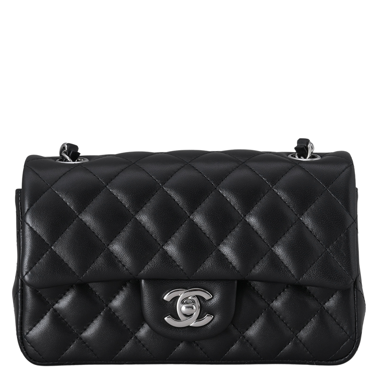 CHANEL(USED)샤넬 A69900 램스킨 클래식 뉴미니 크로스백