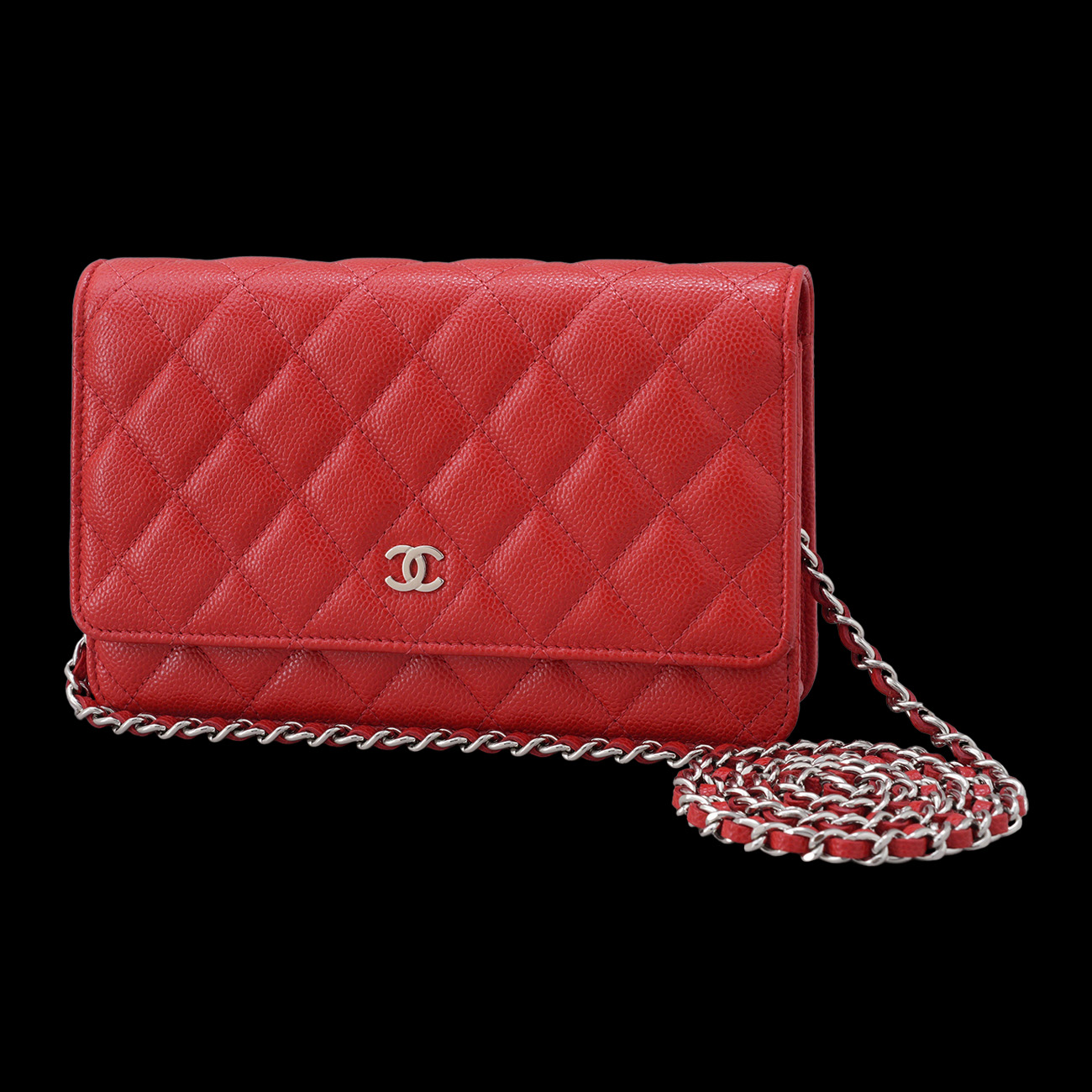 CHANEL(USED)샤넬 캐비어 클래식 WOC