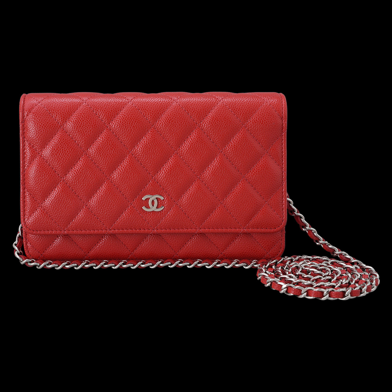 CHANEL(USED)샤넬 캐비어 클래식 WOC