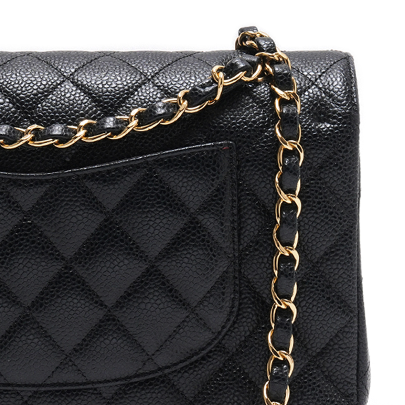 CHANEL(USED)샤넬 캐비어 클래식 미듐 플랩백