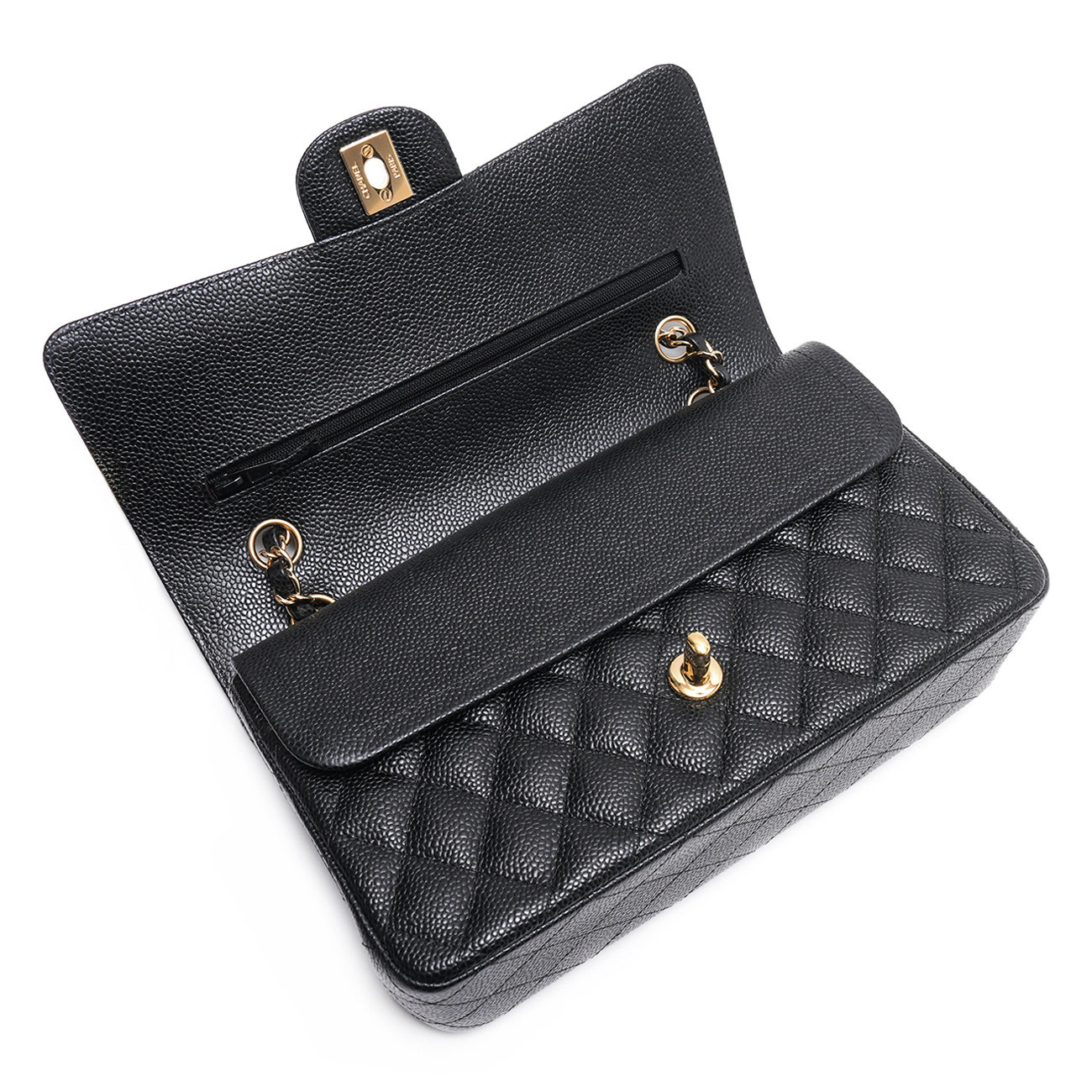 CHANEL(USED)샤넬 캐비어 클래식 미듐 플랩백