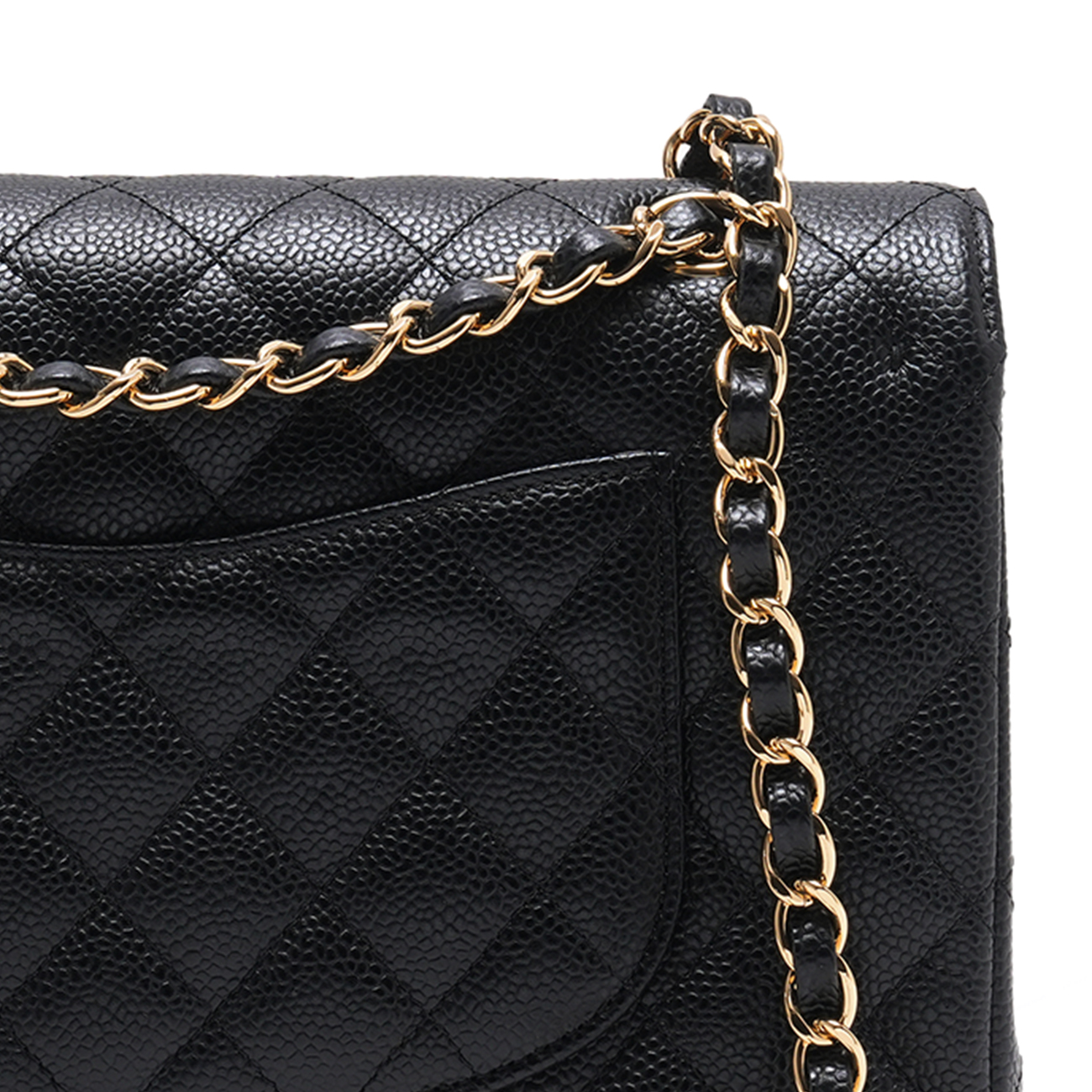 CHANEL(USED)샤넬 캐비어 클래식 미듐 플랩백