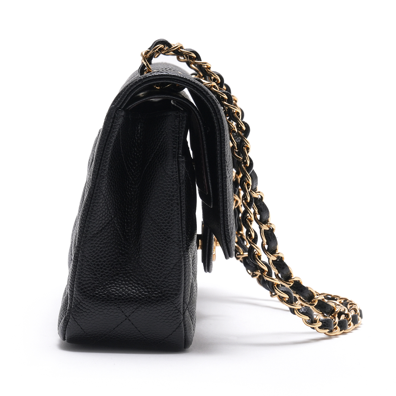 CHANEL(USED)샤넬 캐비어 클래식 미듐 플랩백