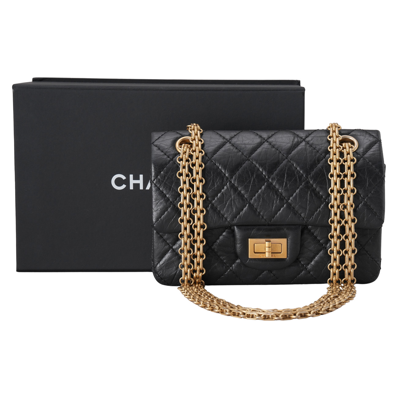 CHANEL(USED)샤넬 AS0874 2.55 빈티지 미니 플랩백