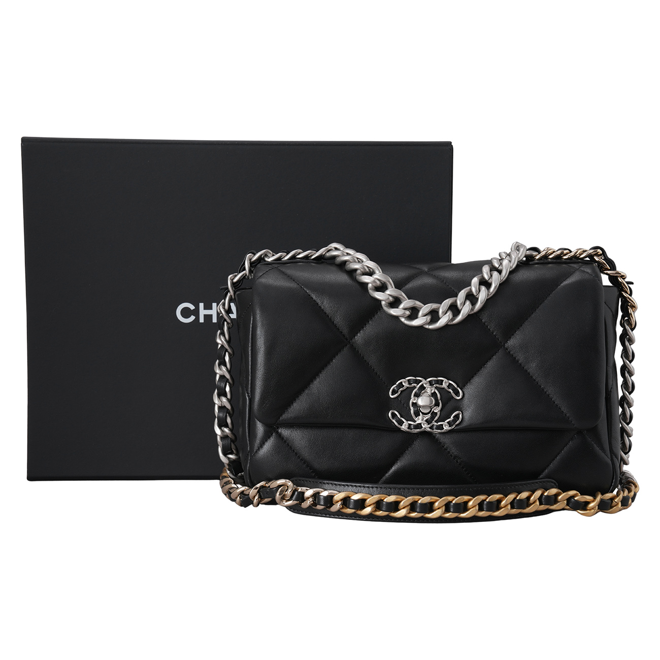 CHANEL(USED)샤넬 AS1160 19백 미듐