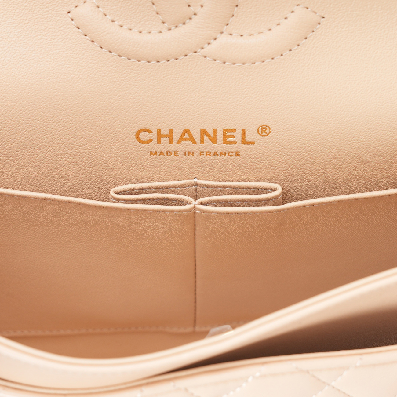 Chanel(USED)샤넬 램스킨 클래식 미듐 플랩백