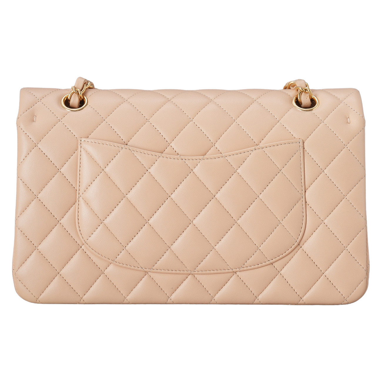Chanel(USED)샤넬 램스킨 클래식 미듐 플랩백