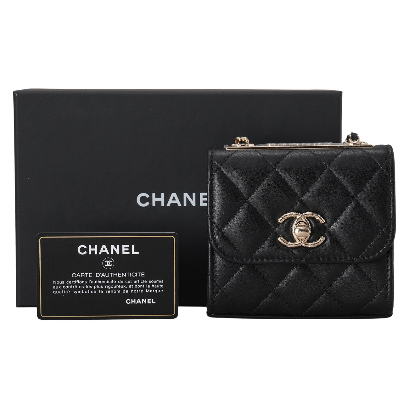 Chanel(USED)샤넬 램스킨 트렌디 CC 미니 크로스백