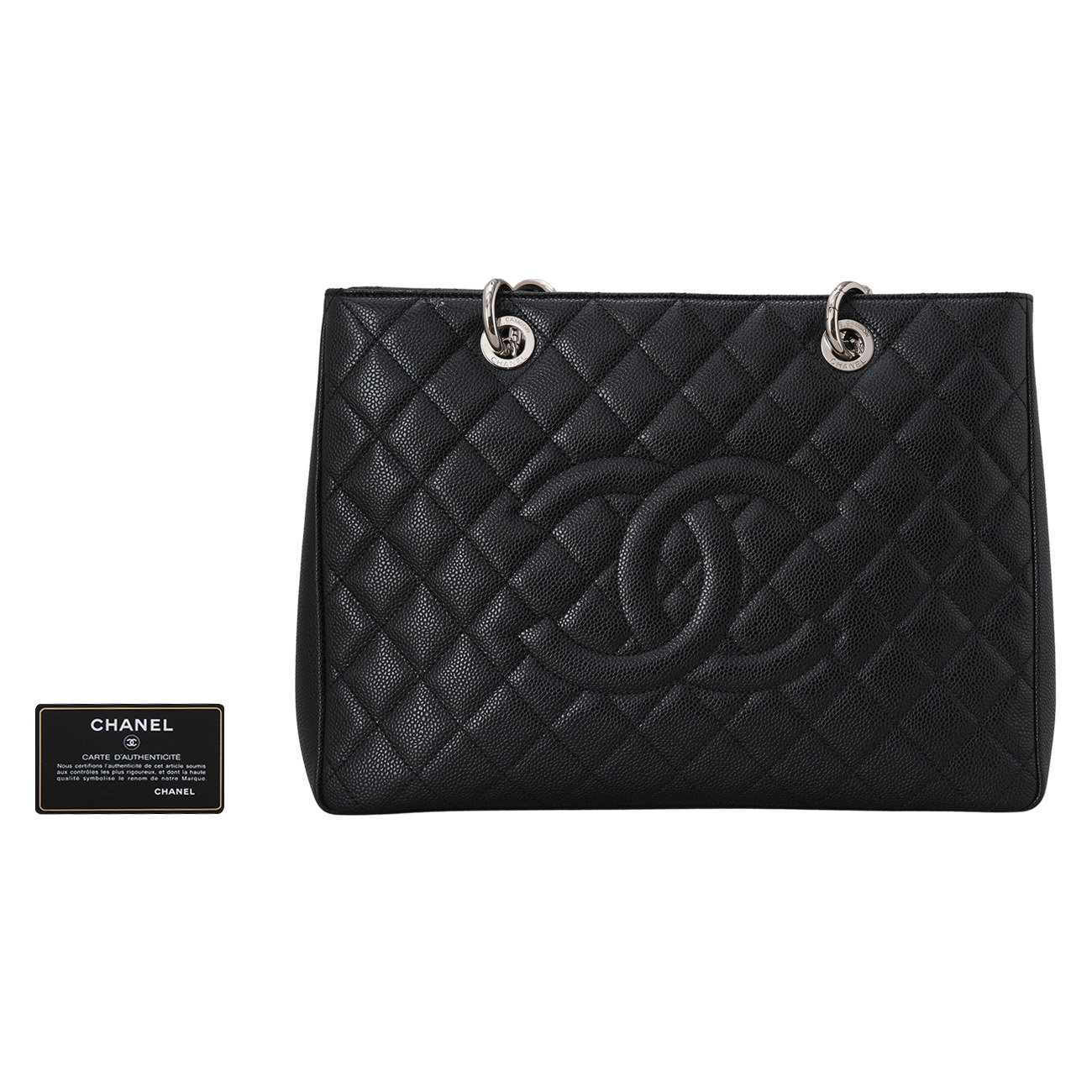 CHANEL(USED)샤넬 캐비어 그랜드샤핑