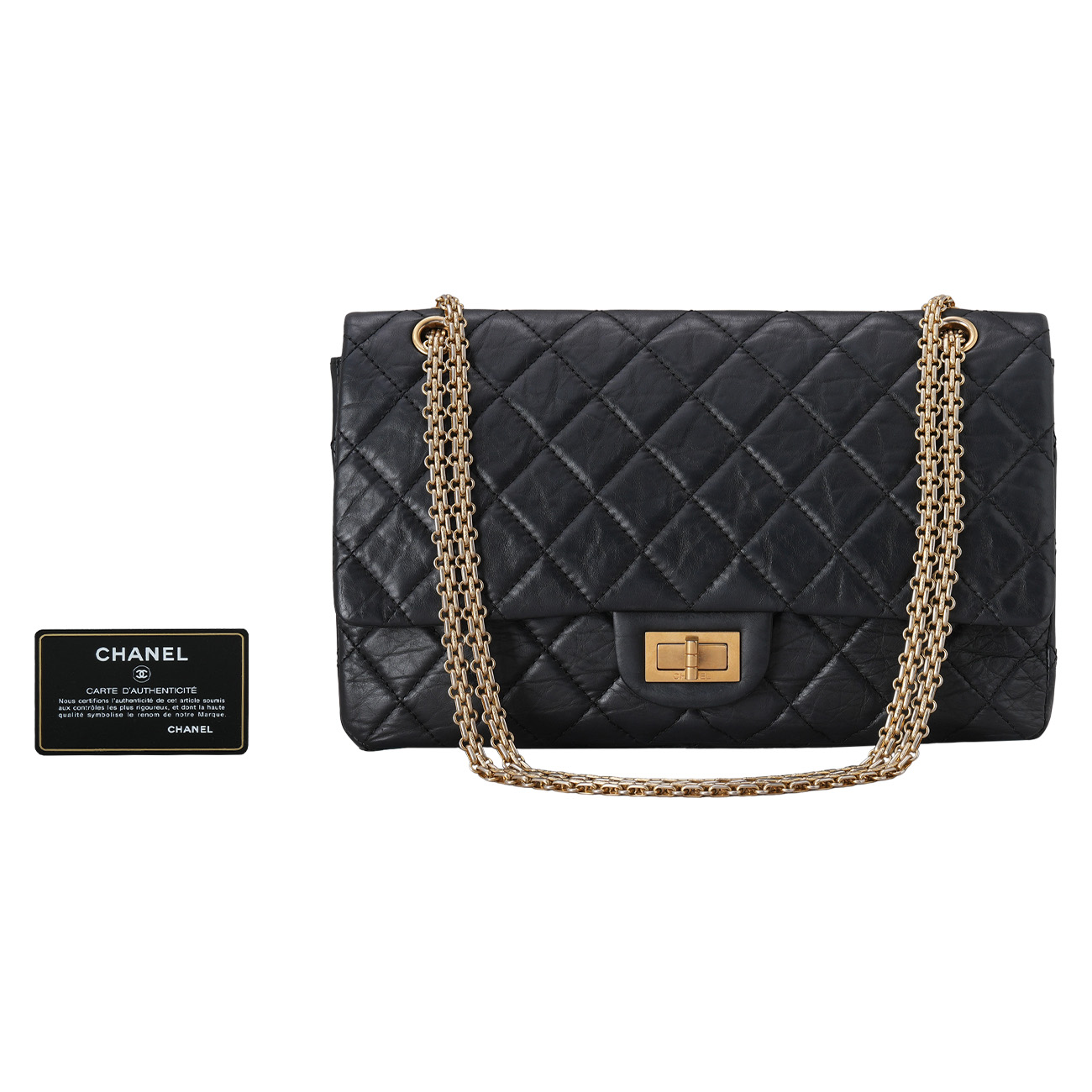 CHANEL(USED)샤넬 2.55 빈티지 32 플랩백