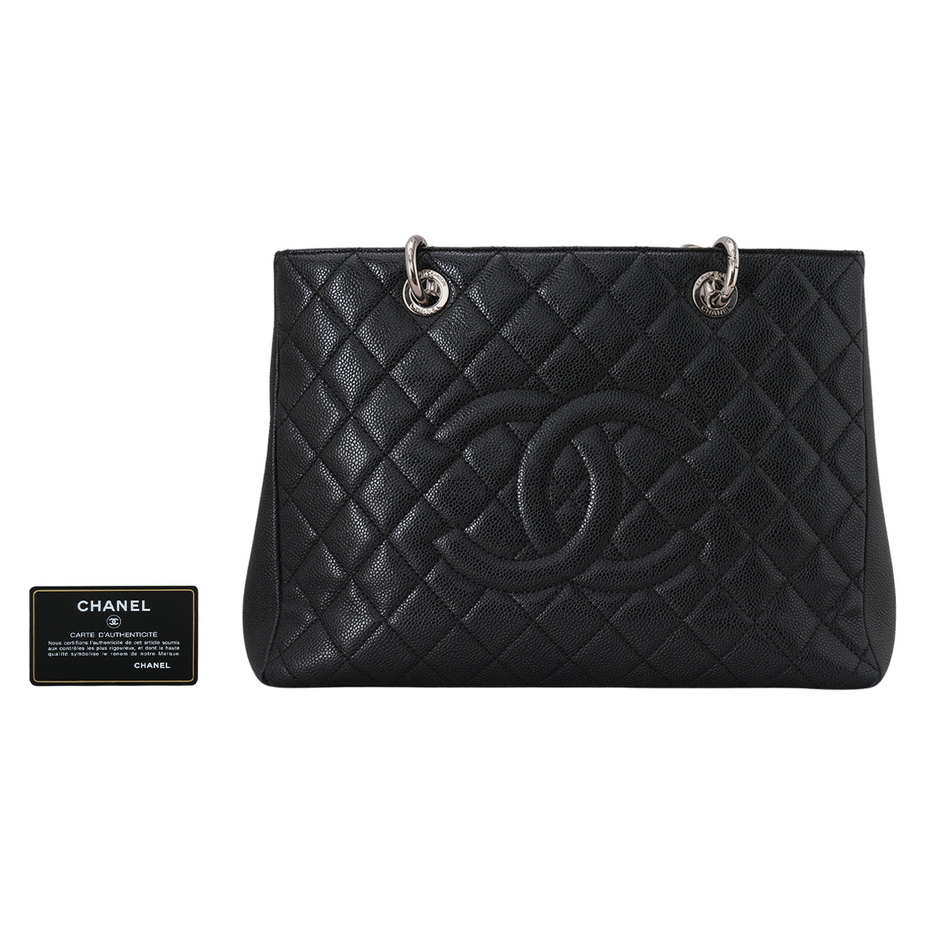 CHANEL(USED)샤넬 캐비어 그랜드샤핑