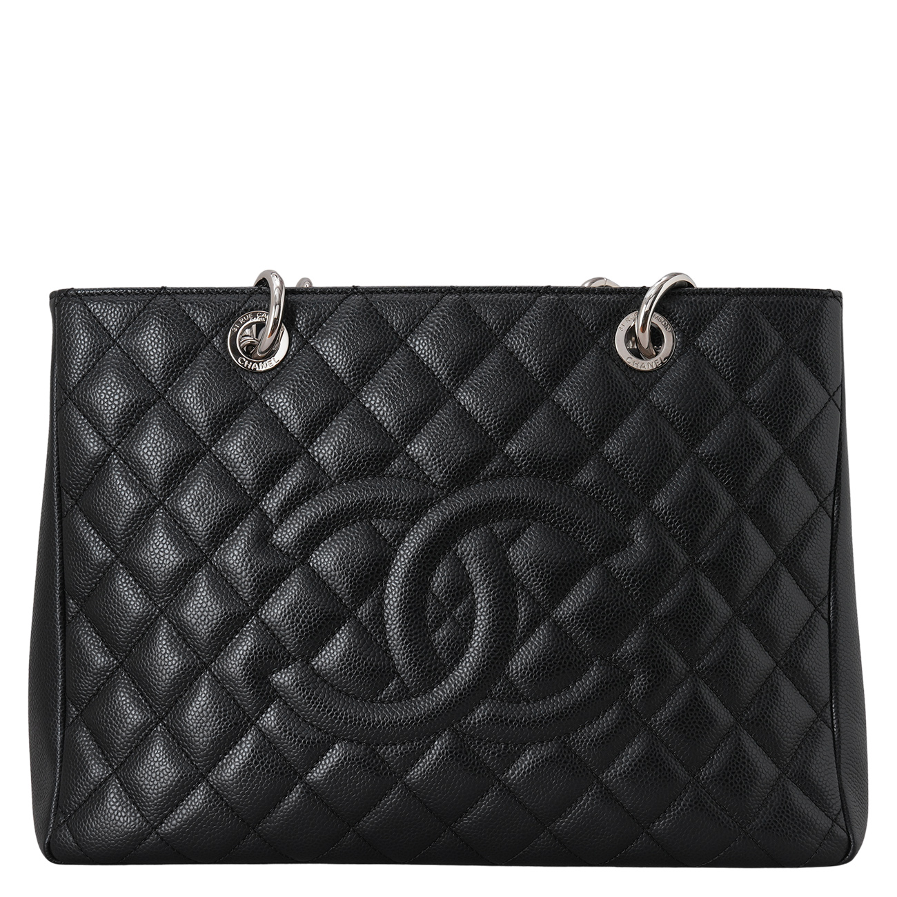 CHANEL(USED)샤넬 캐비어 그랜드샤핑