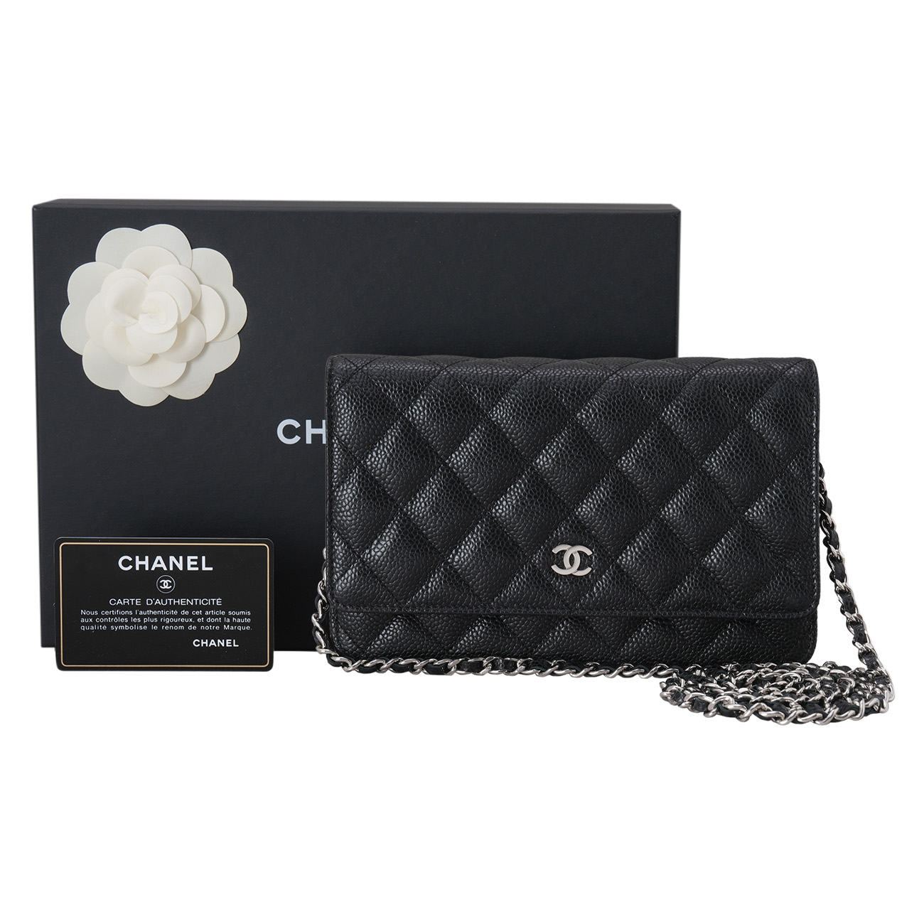 CHANEL(USED)샤넬 캐비어 클래식 WOC