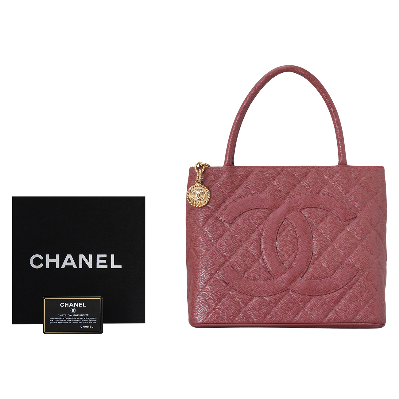 CHANEL(USED)샤넬 캐비어 코인백