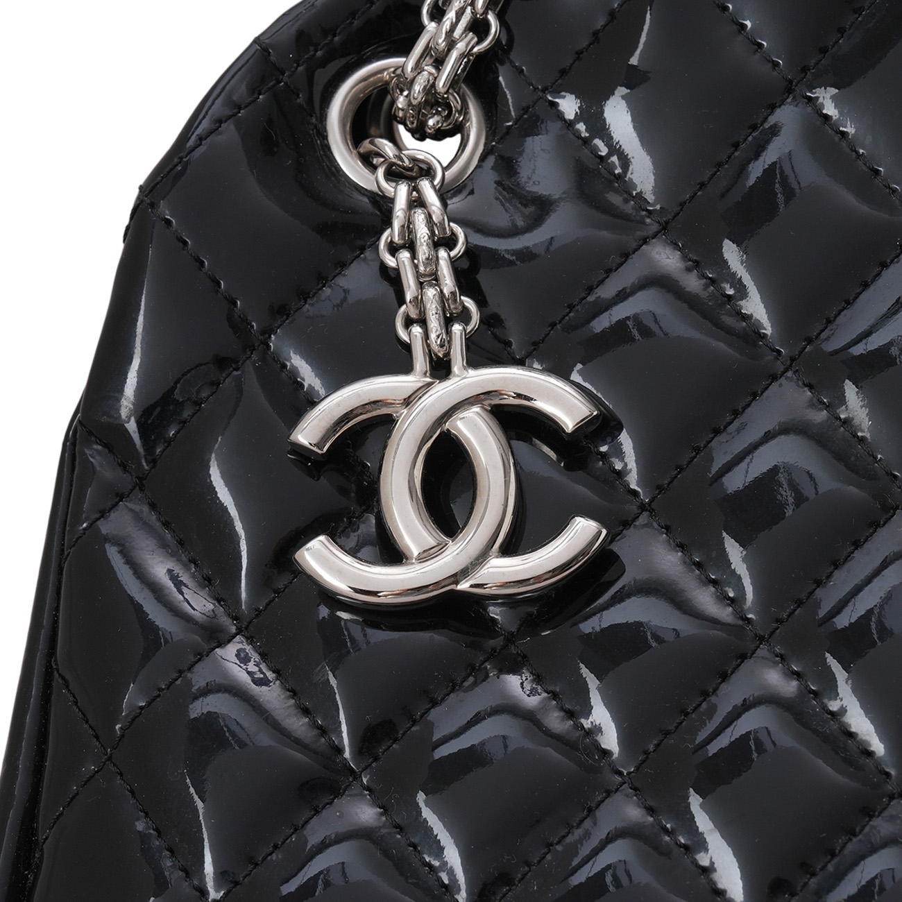 CHANEL(USED)샤넬 페이던트 마드모아젤 볼링백