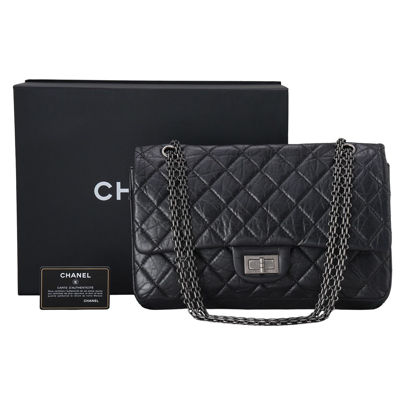 CHANEL(USED)샤넬 2.55 빈티지 32 플랩백