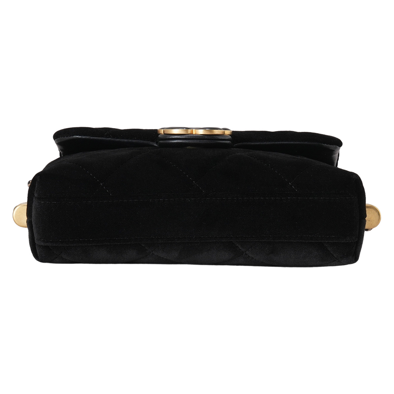 CHANEL(USED)샤넬 AS4413 벨벳 까멜리아 CC로고 체인 숄더백